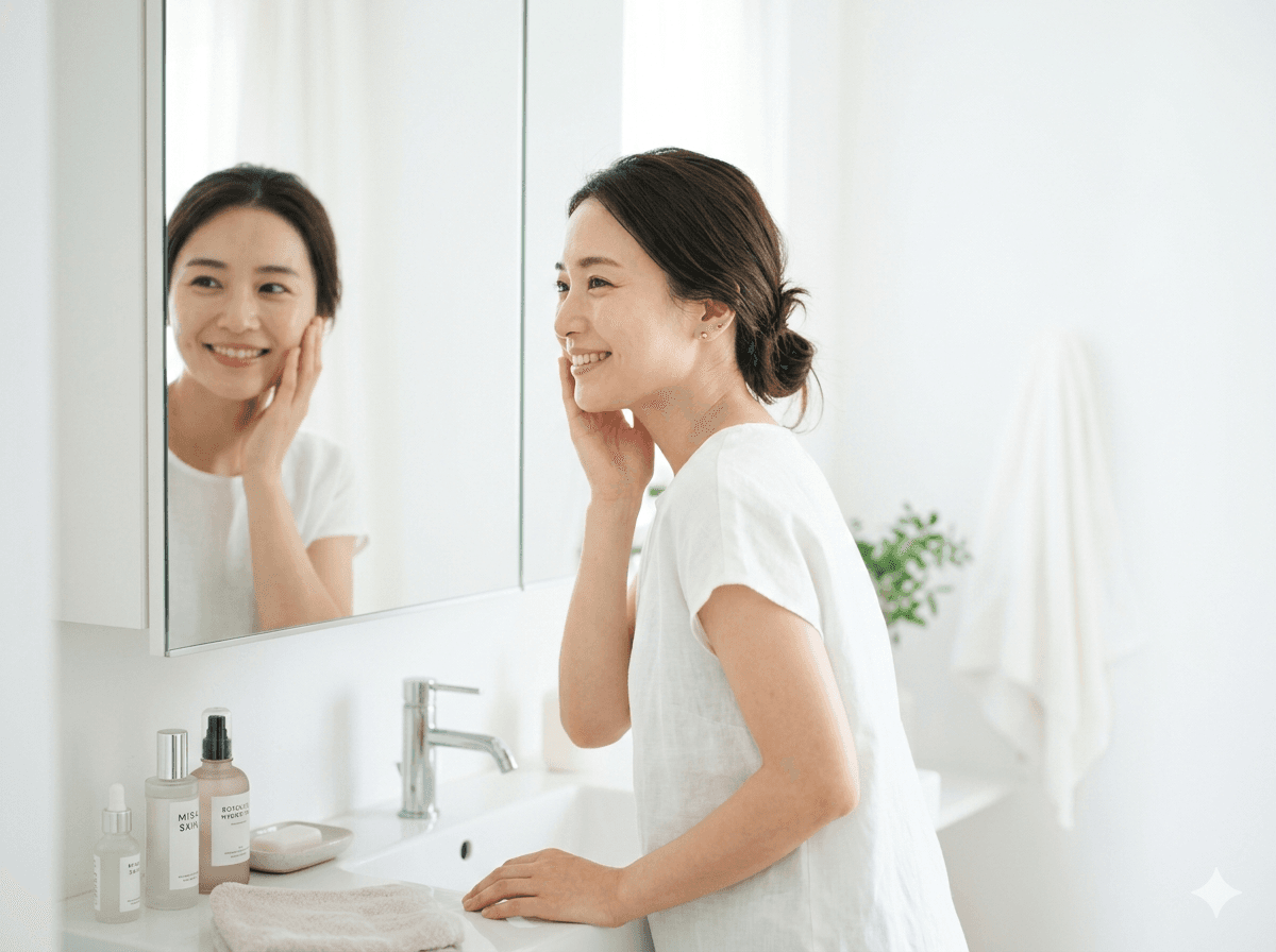 毛穴タイプ別ケアの解説イメージ