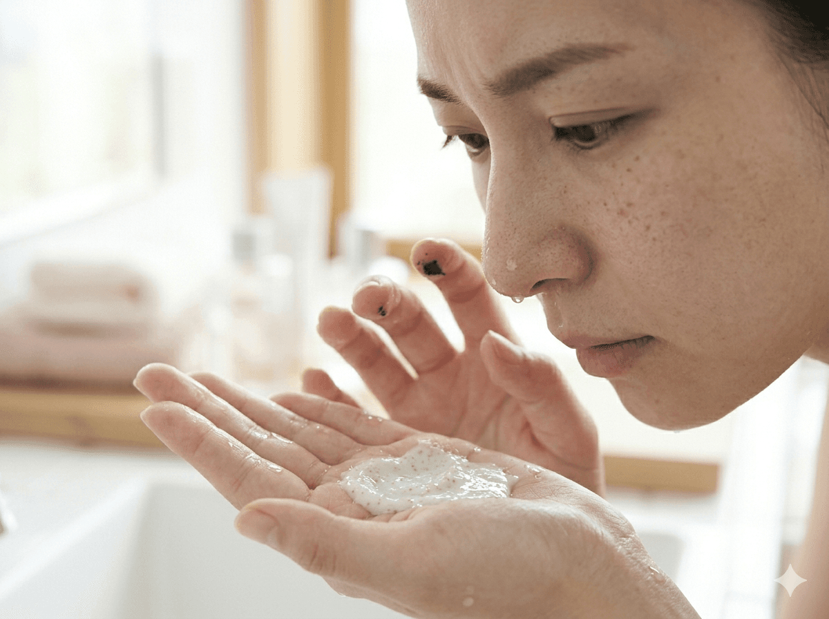 スクラブの使いすぎイメージ