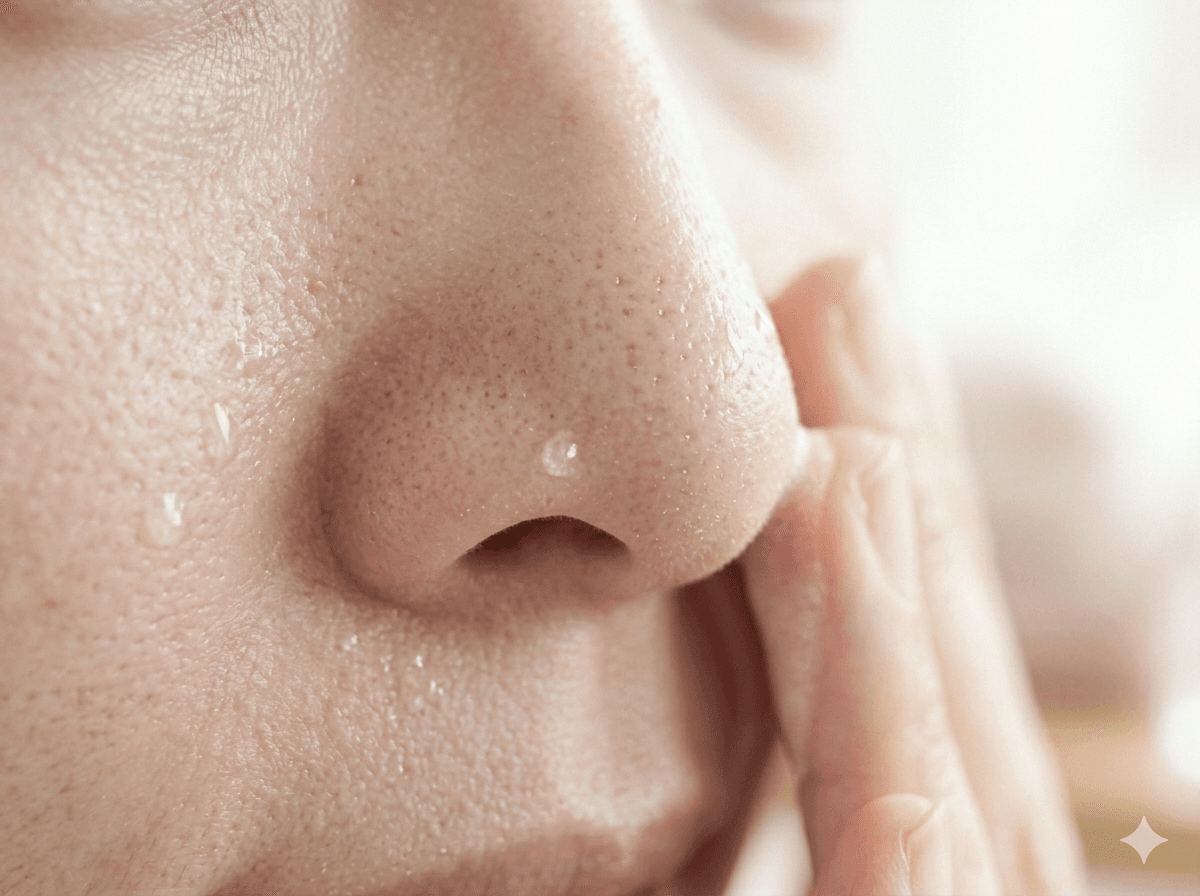 詰まり毛穴のイメージ